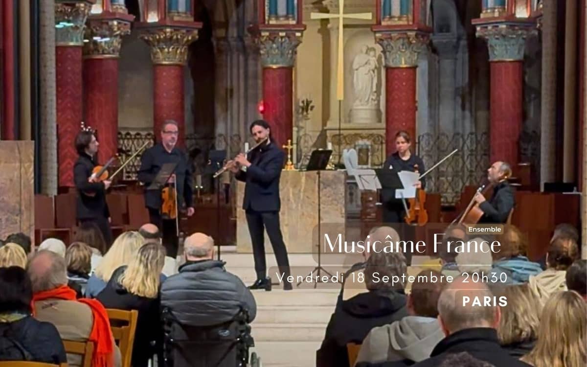 Illustration de l'événement : Concert à Paris: Ravel, Debussy, Cantemir, Mozart, Vivaldi, Bach, Doppler, Piazzolla, Waxmann