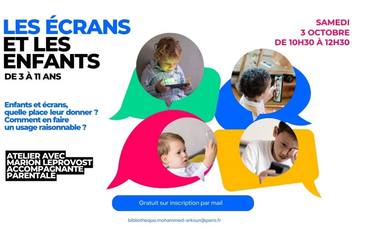 Illustration de l'événement : Quelle place donner aux écrans en famille ?