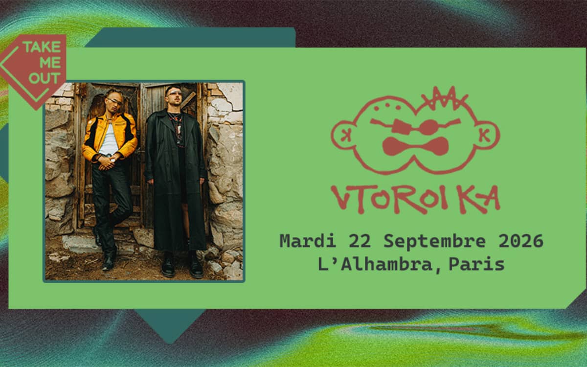 Illustration de l'événement : Take Me Out : Vtoroi Ka en concert à Paris !