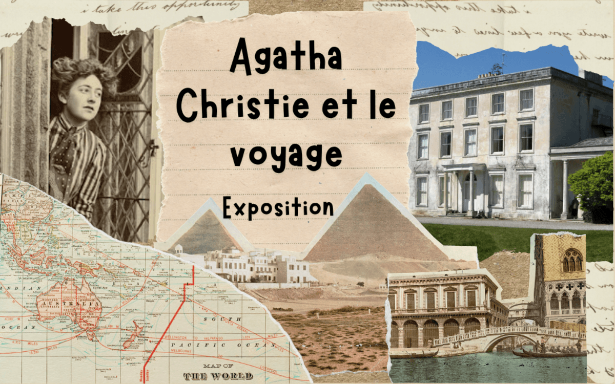 Illustration de l'événement : Exposition : Agatha Christie et le voyage