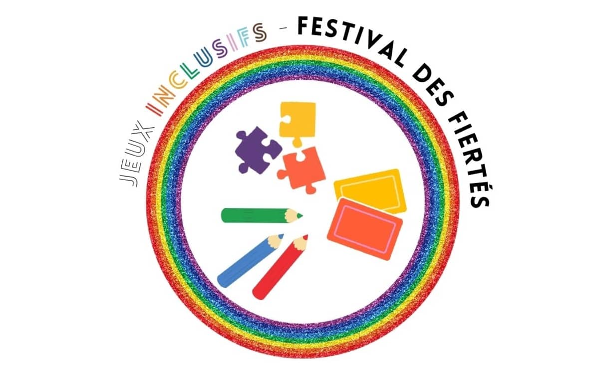Illustration de l'événement : Jeux inclusifs à la bibliothèque - Festival des fiertés