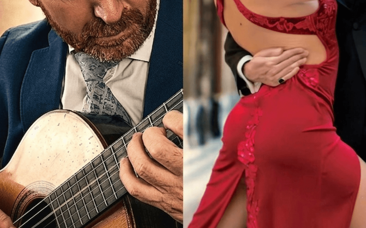 Illustration de l'événement : Grand Concert Tango : Guitare & Couple de Danseurs