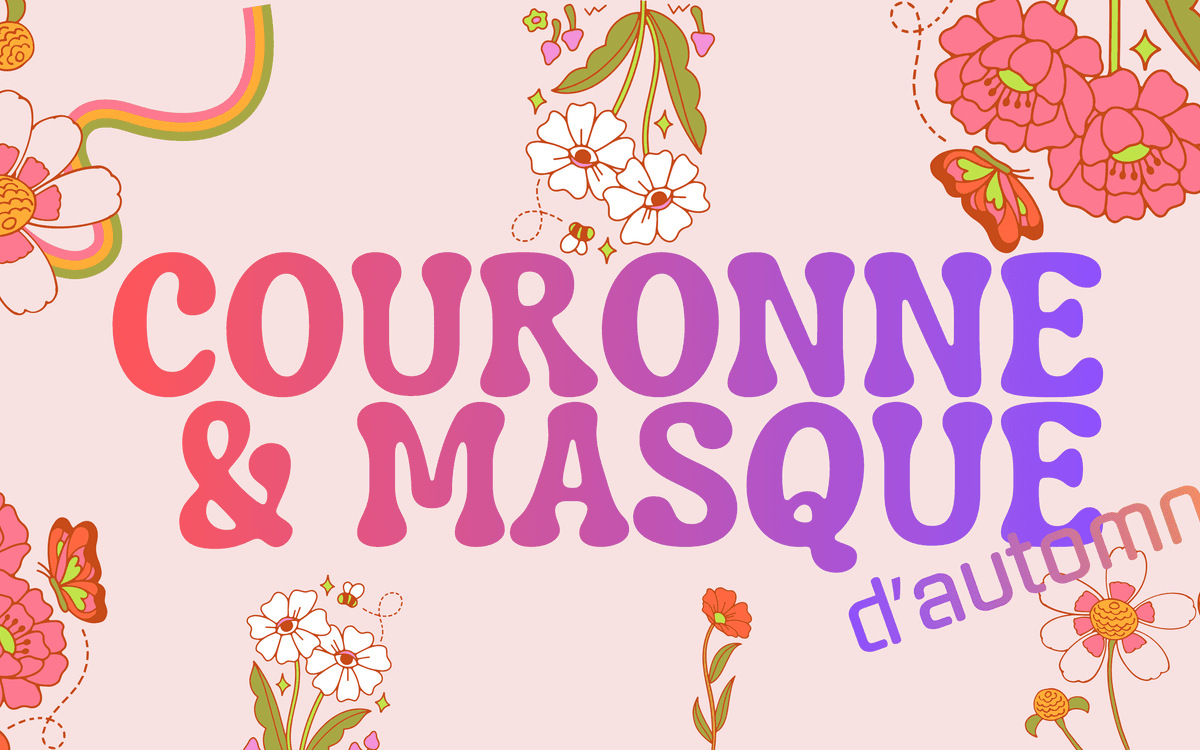 Illustration de l'événement : Fabrique ton masque ou ta couronne d'automne !