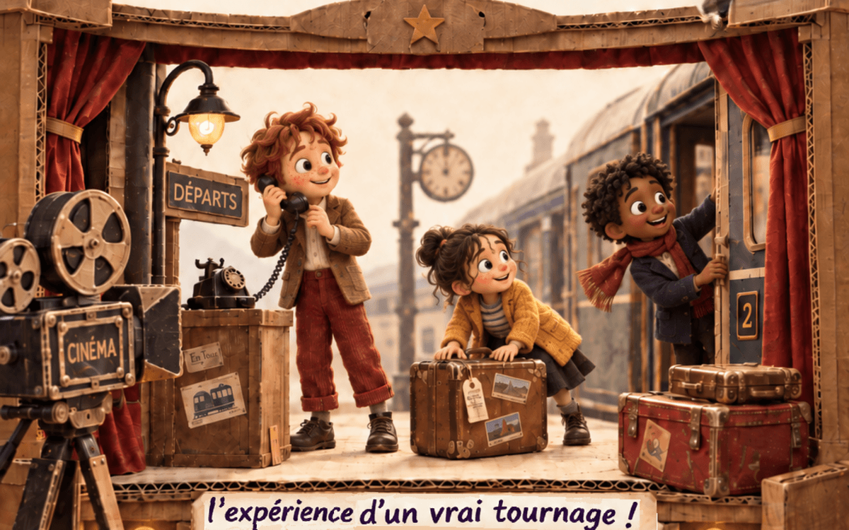 Illustration de l'événement : Stage de cinéma pour enfants à Paris