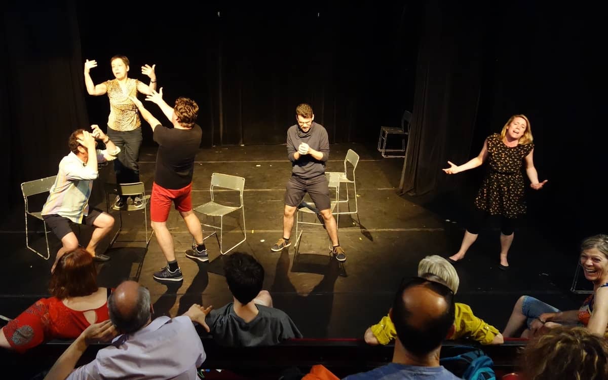 Illustration de l'événement : Stage improvisation théâtre week-end octobre Paris