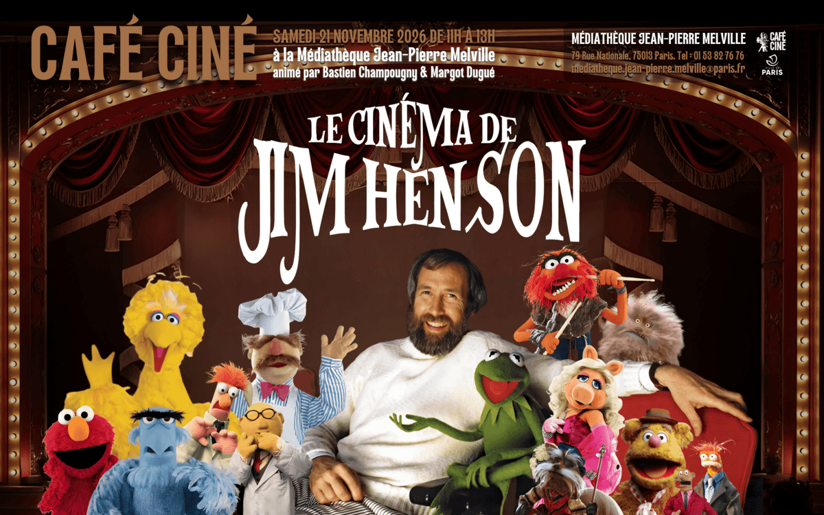 Illustration de l'événement : Café ciné : "Le Cinéma de Jim Henson"