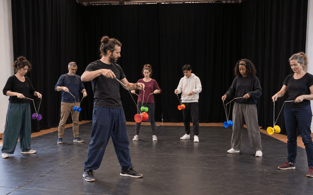 Illustration de l'événement : Stage de jonglage - Adultes : initiation au diabolo