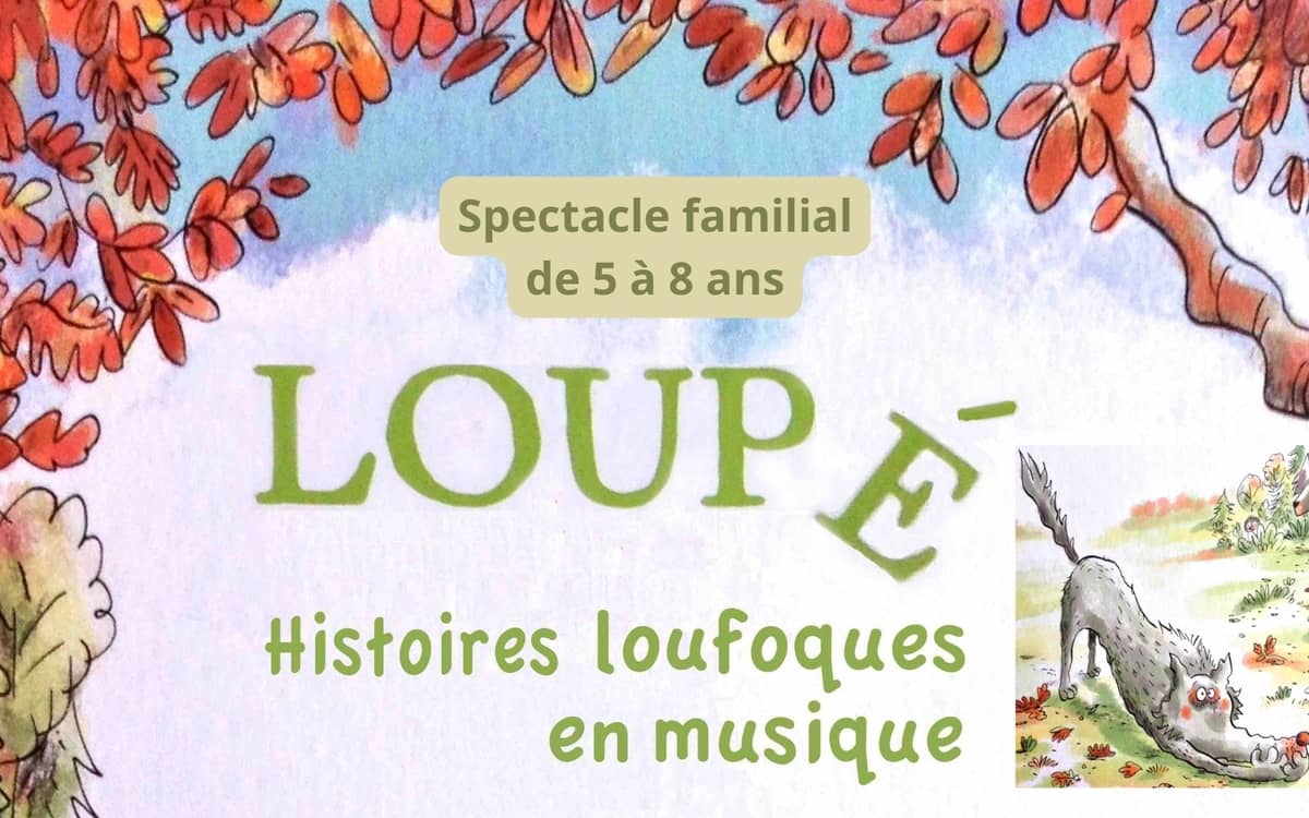 Illustration de l'événement : Conte musical "Loupé le loup"