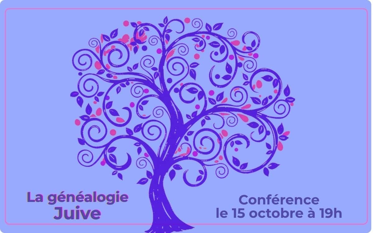 Illustration de l'événement : La généalogie juive - Conférence.