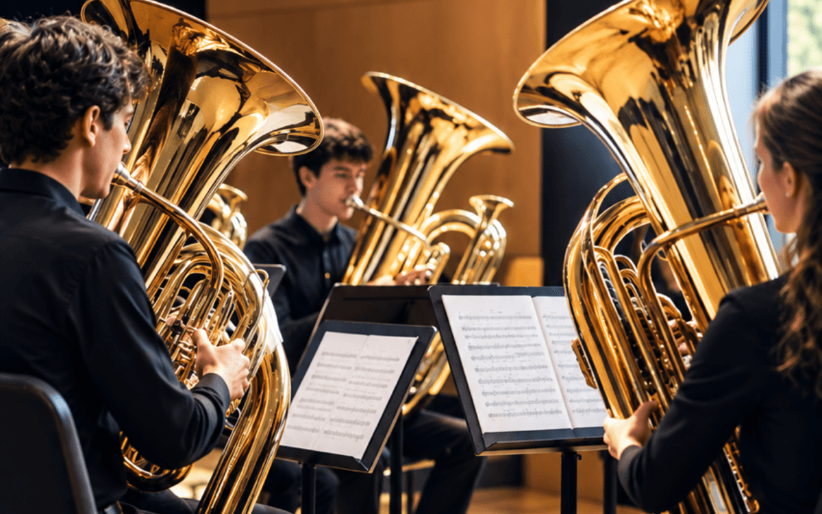 Illustration de l'événement : Concert d'ensemble de tubas à la Fabrique de la Solidarité