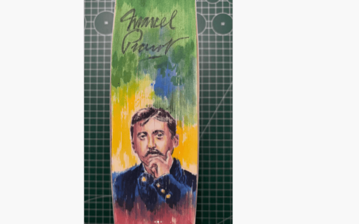 Illustration de l'événement : Stage Peinture sur tranche de Livres (Edge Painting)
