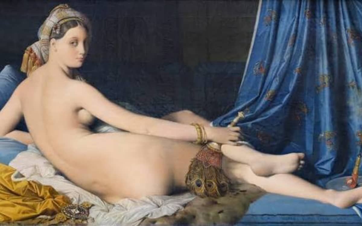 Illustration de l'événement : Une œuvre / Une heure : « La grande Odalisque, le premier tableau d'art contemporain ? »