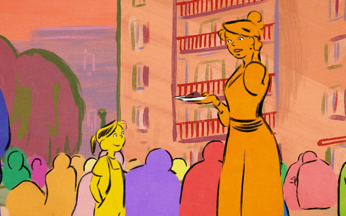 Illustration de l'événement : Film « Linda veut du poulet » et cadavre exquis coloré au Luminor Hôtel de Ville