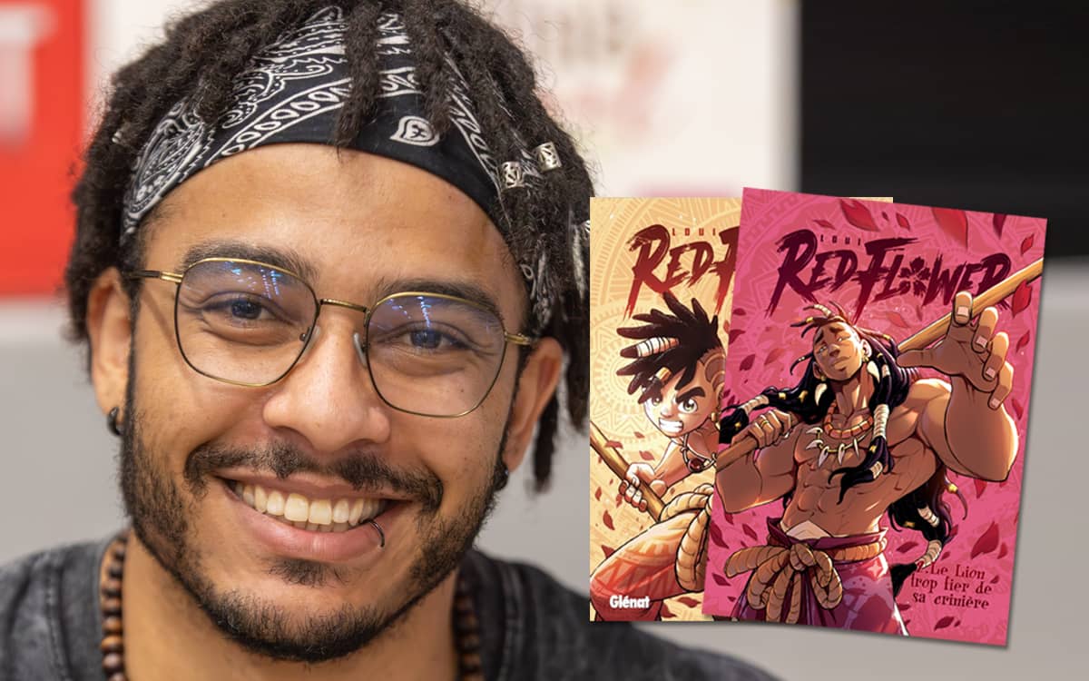 Illustration de l'événement : Atelier - Rencontre avec Loui, mangaka, auteur de la série Red Flower