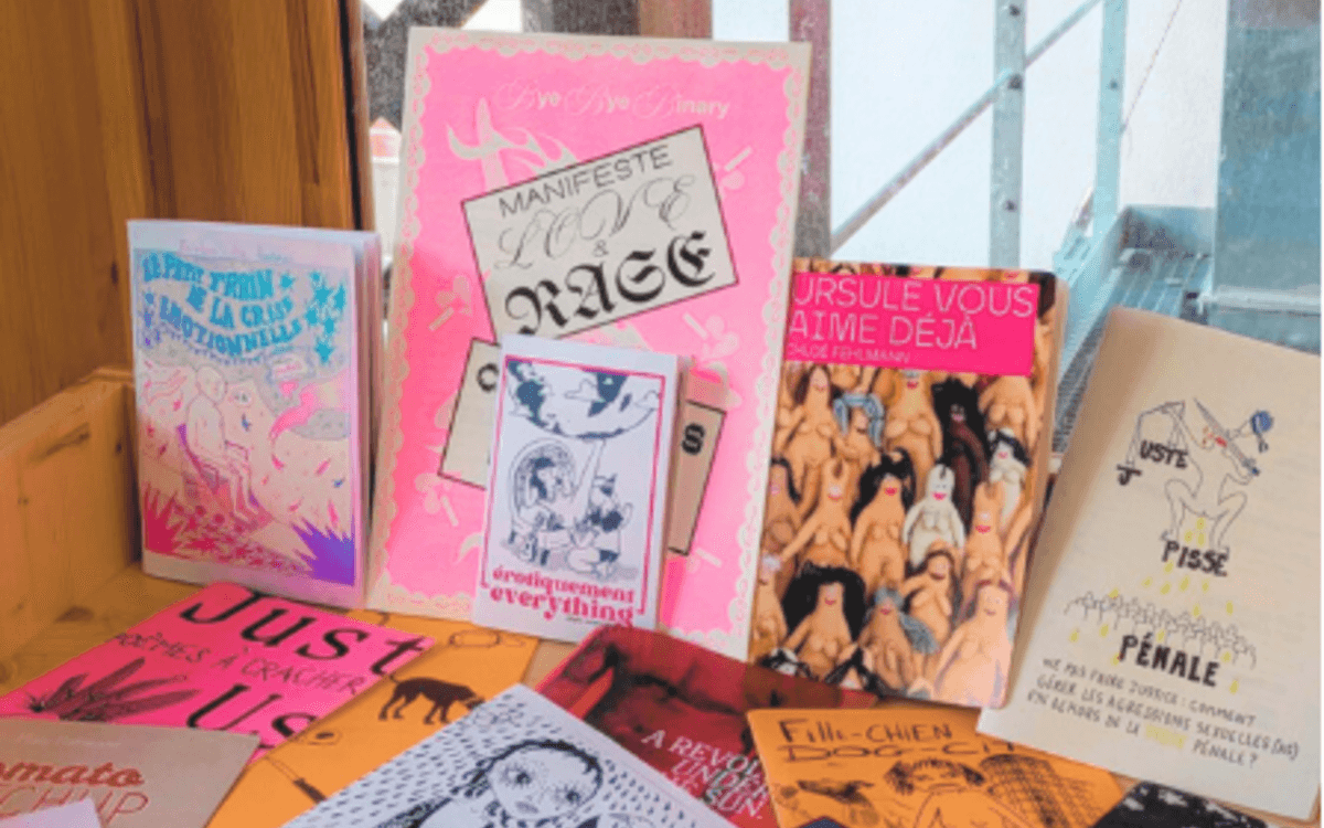 Illustration de l'événement : Après-midi Fanzine avec la bibliothèque Marguerite Durand