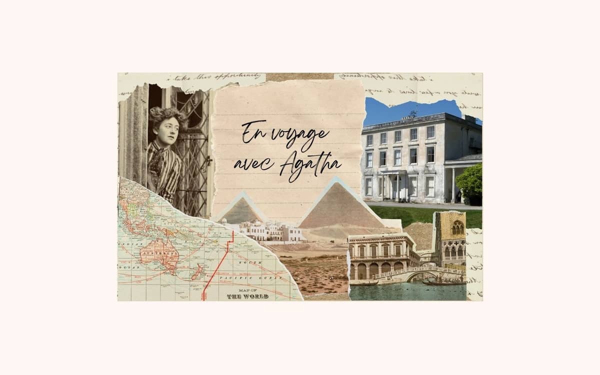 Illustration de l'événement : Exposition : Agatha Christie et le voyage