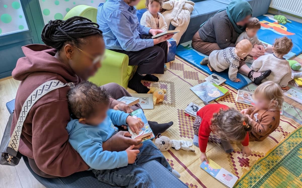 Illustration de l'événement : La lecture, c'est bon pour les bébés ! - Atelier enfants-parents mensuel gratuit