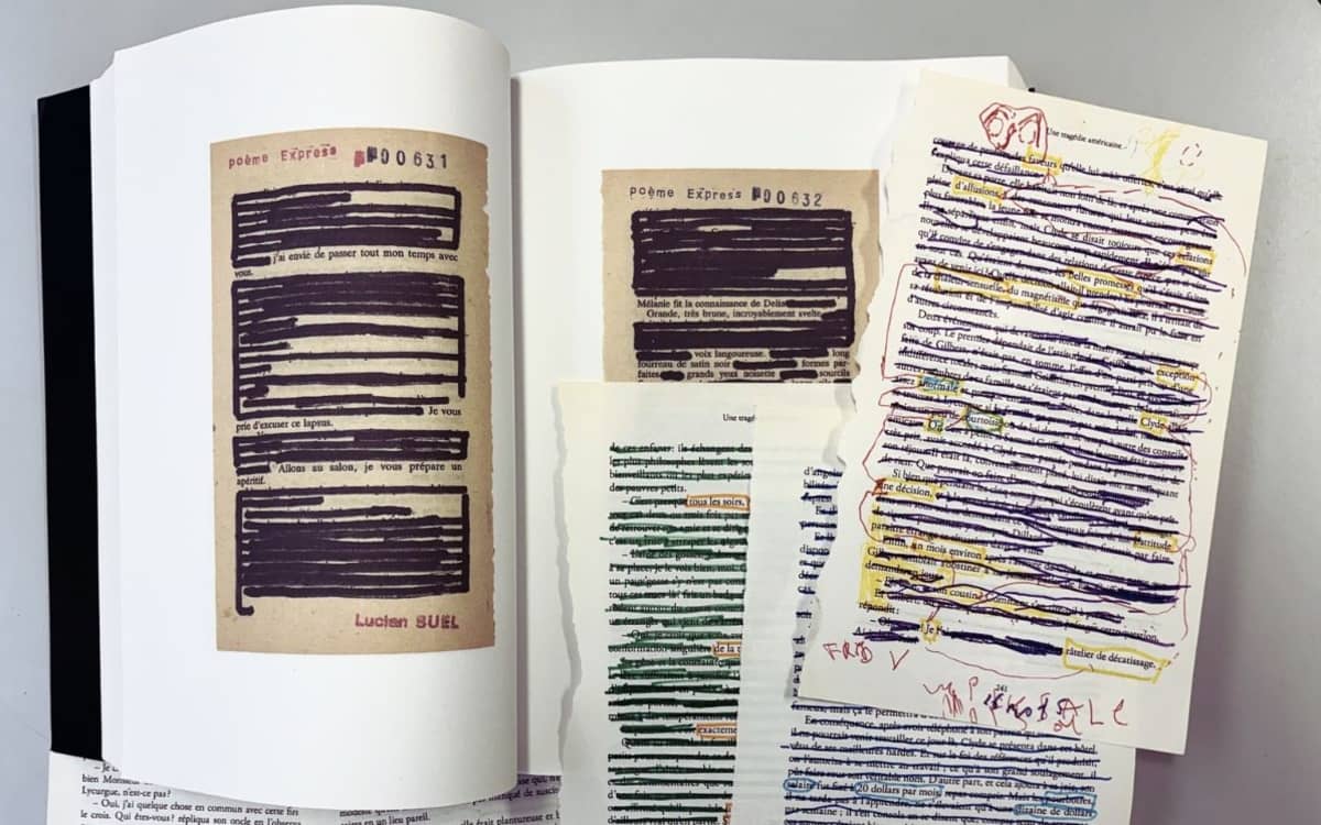 Illustration de l'événement : Atelier d'écriture - Écrire avec les mots des autres