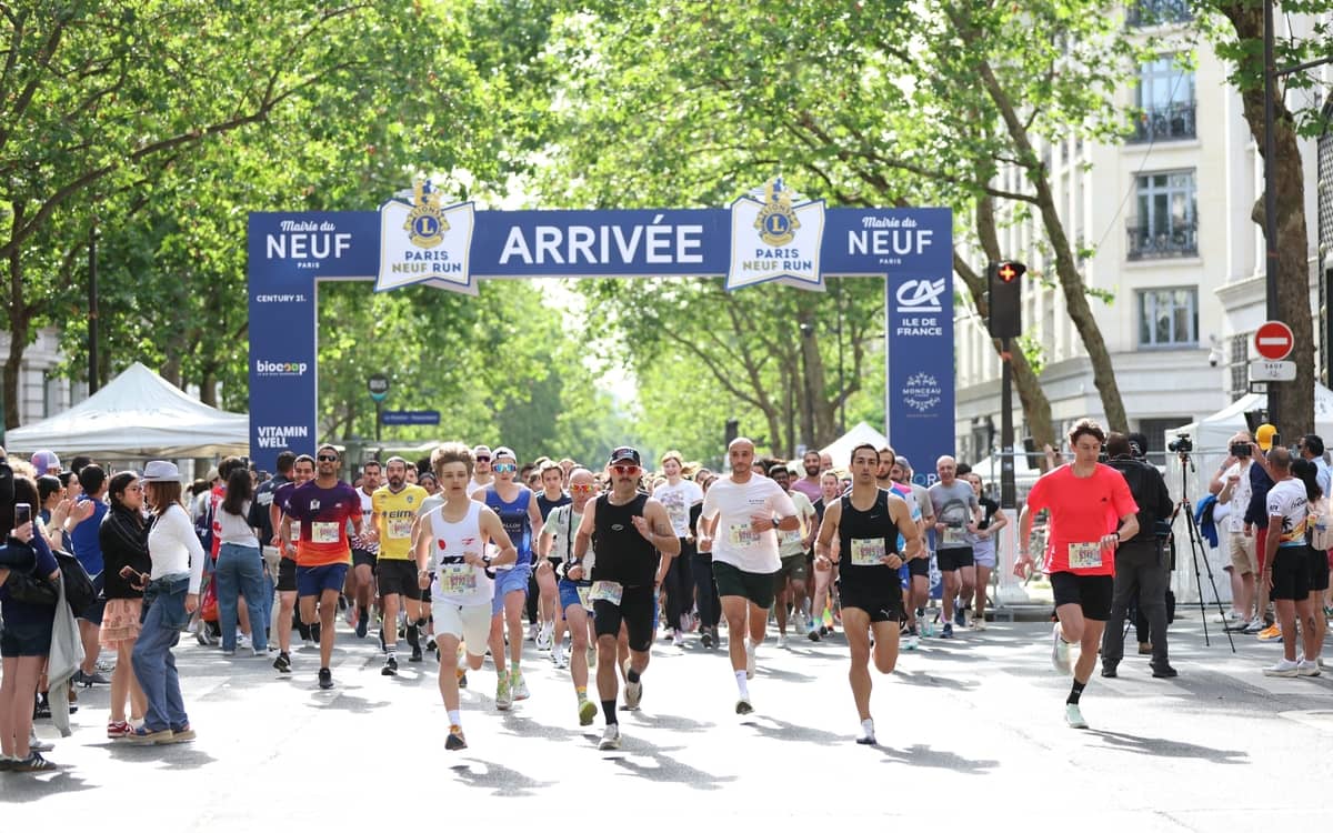 Illustration de l'événement : Le Lions Paris 9 Run fait son grand retour au printemps le 21 mars 2027 !