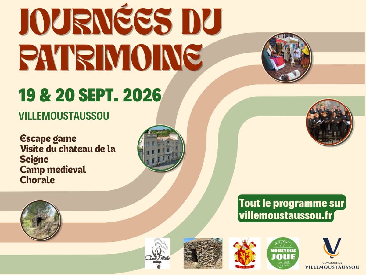 Illustration de l'événement : JEP 2026 - WEEK-END MÉDIÉVAL À VILLEMOUSTAUSSOU