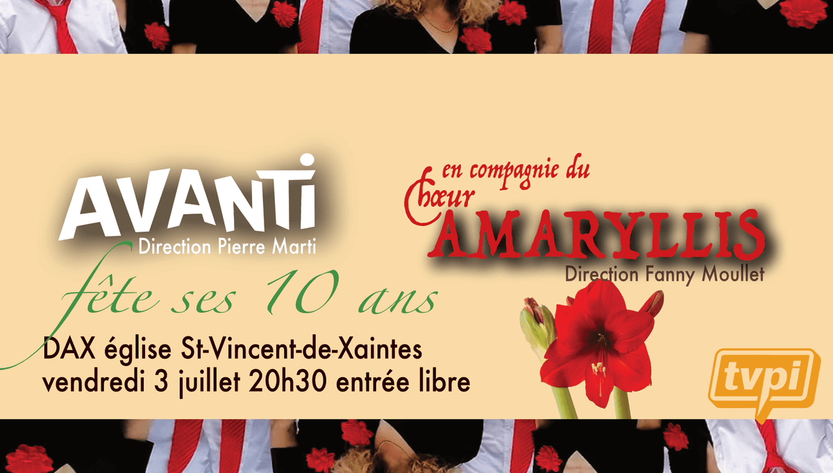 Illustration de l'événement : Concert : Avanti reçoit Amaryllis