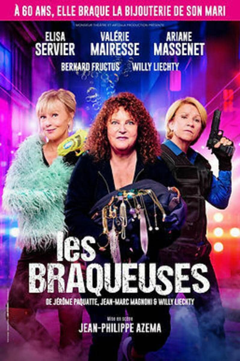Illustration de l'événement : Les braqueuses - théâtre comédie