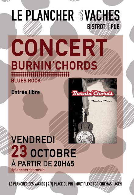 Illustration de l'événement : Burnin'chords
