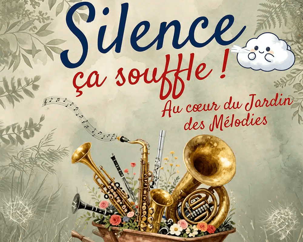 Illustration de l'événement : Concert du Nouvel An | Silence, ça souffle ! Au coeur du Jardin des Mélodies