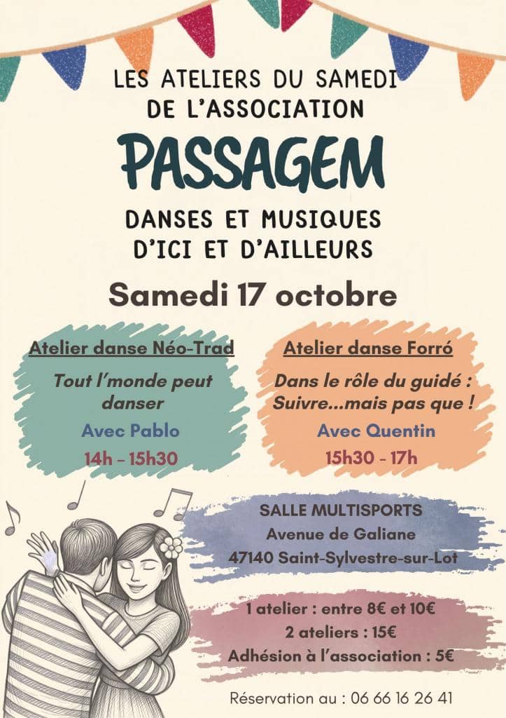 Illustration de l'événement : Les ateliers danse du samedi