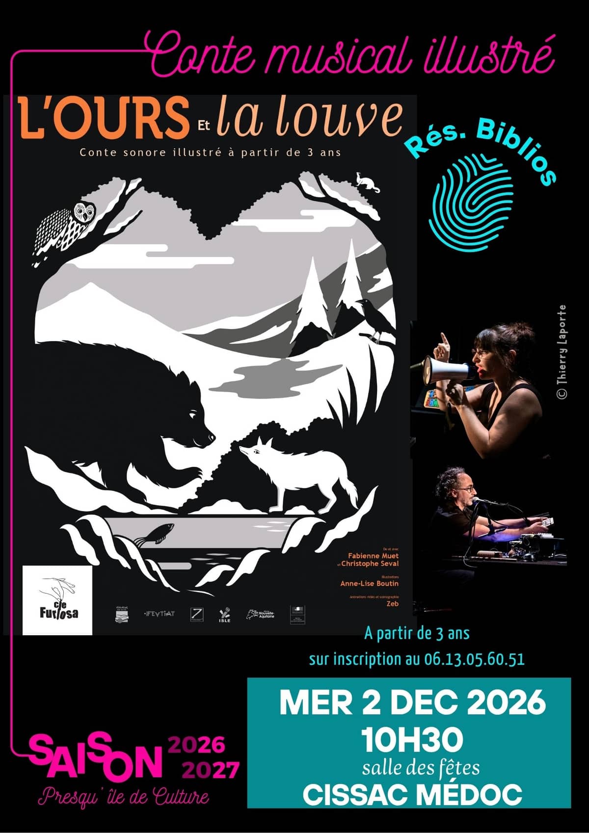 Illustration de l'événement : L'ours et la louve