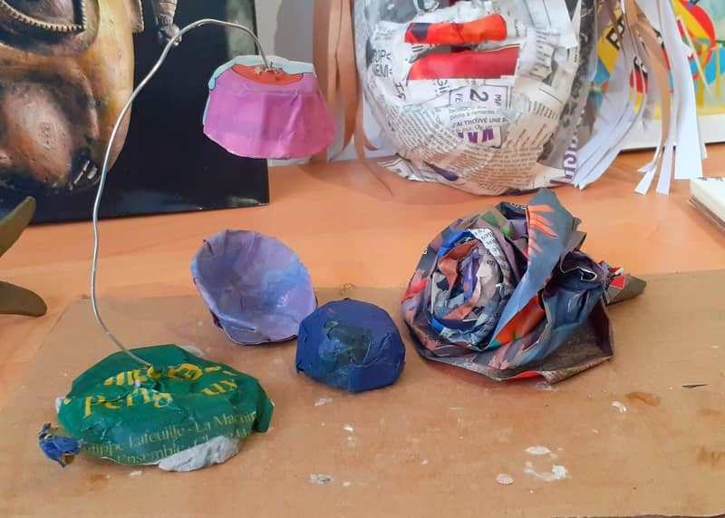 Illustration de l'événement : Atelier de création intergénérationnel - Papier mâché