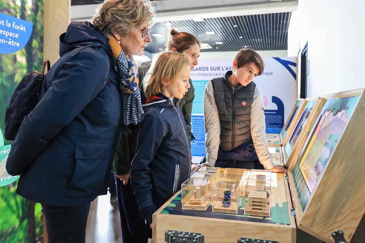 Illustration de l'événement : Visite en accès libre de l'exposition "Dunes et forêts, les gardiennes du littoral"