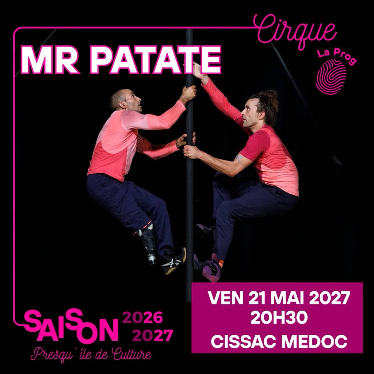 Illustration de l'événement : Cirque : Mr Patate - Compagnie Bancale