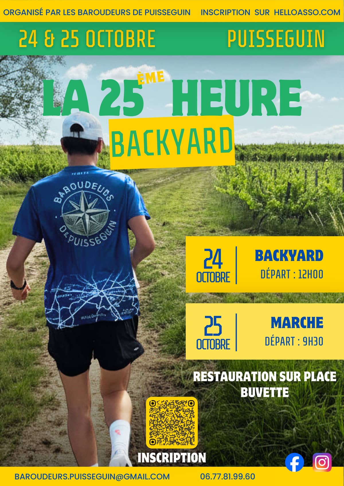 Illustration de l'événement : La 25ème heure Backyard