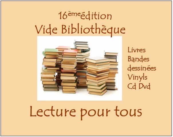 Illustration de l'événement : Lecture pour Tous - Vide Bibliothèque 2026