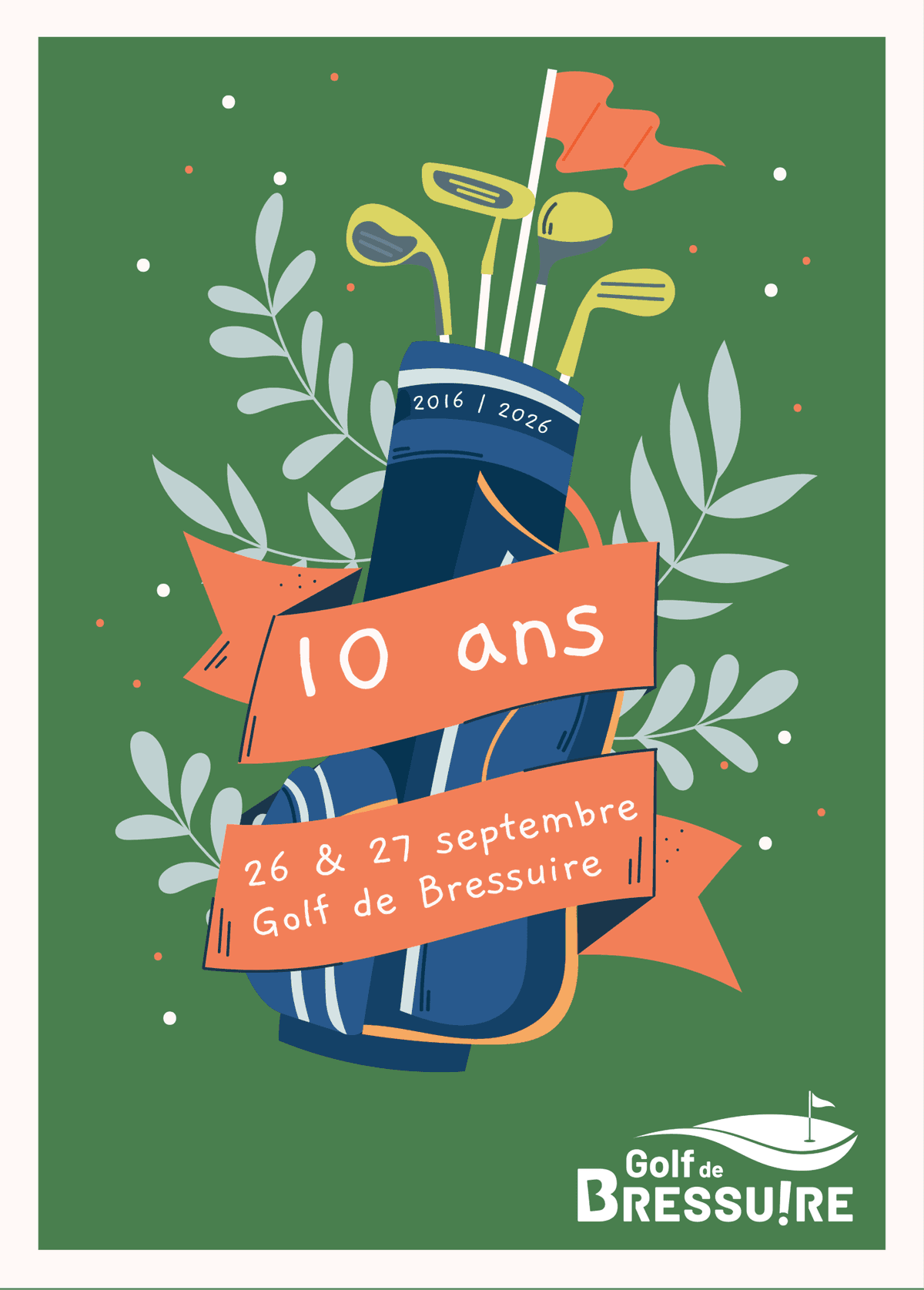 Illustration de l'événement : Le Golf de Bressuire fête ses 10 ans !