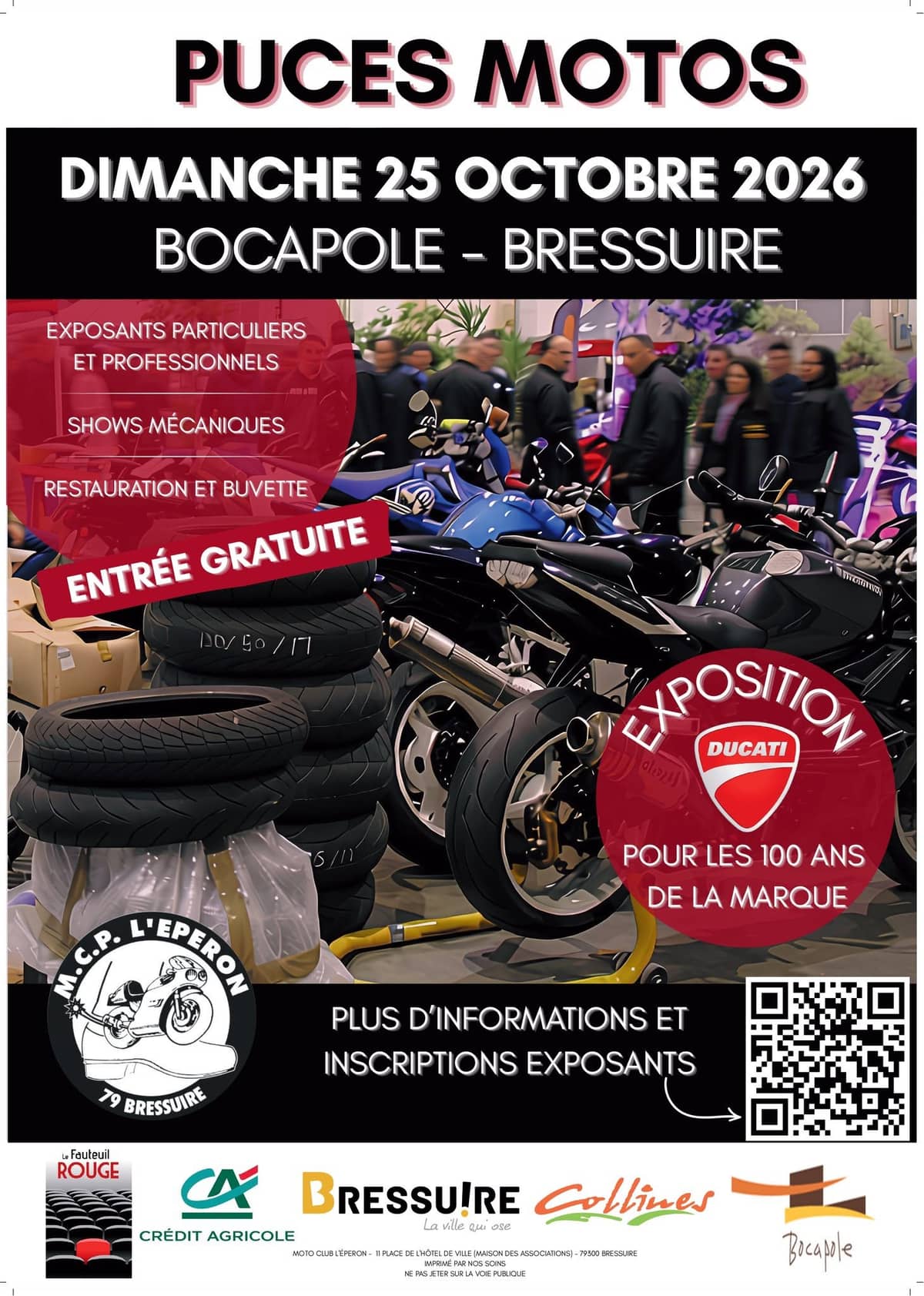 Illustration de l'événement : Puces Motos