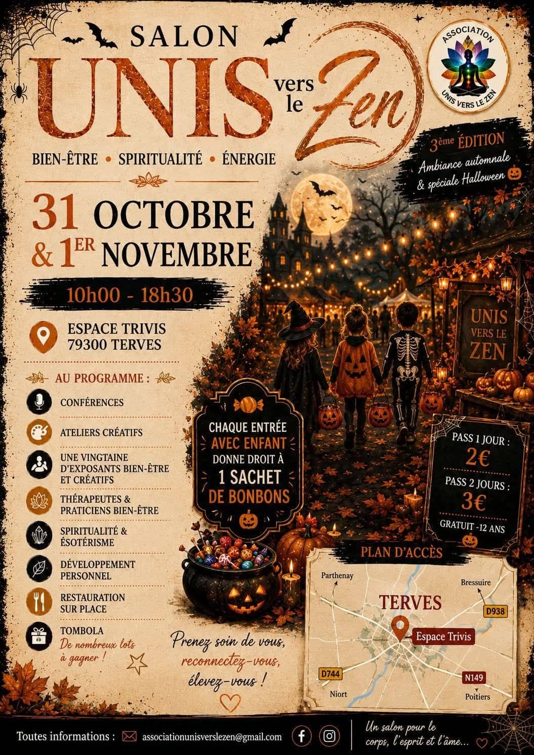 Illustration de l'événement : Salon - Unis vers le zen