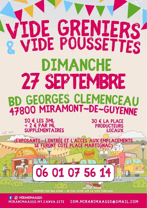 Illustration de l'événement : Vide-greniers et vide-poussettes