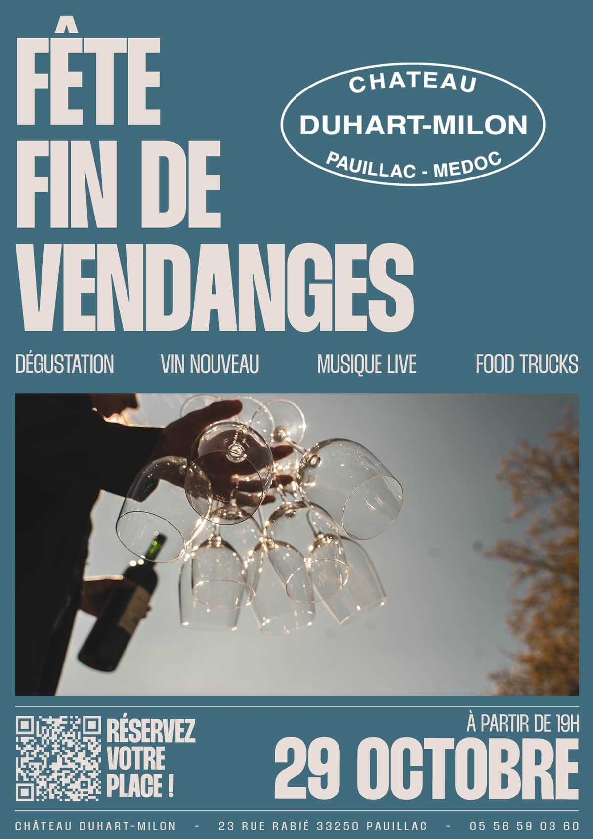 Illustration de l'événement : Fête de Fin de Vendanges au Château Duhart-Milon