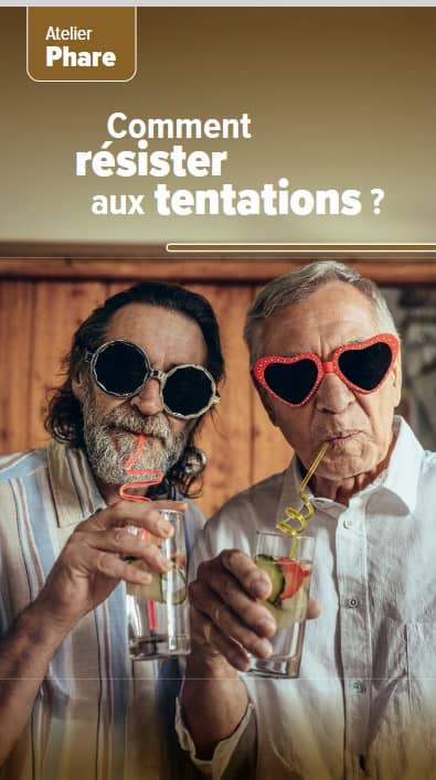 Illustration de l'événement : Atelier Séniors "Comment résister aux tentations"