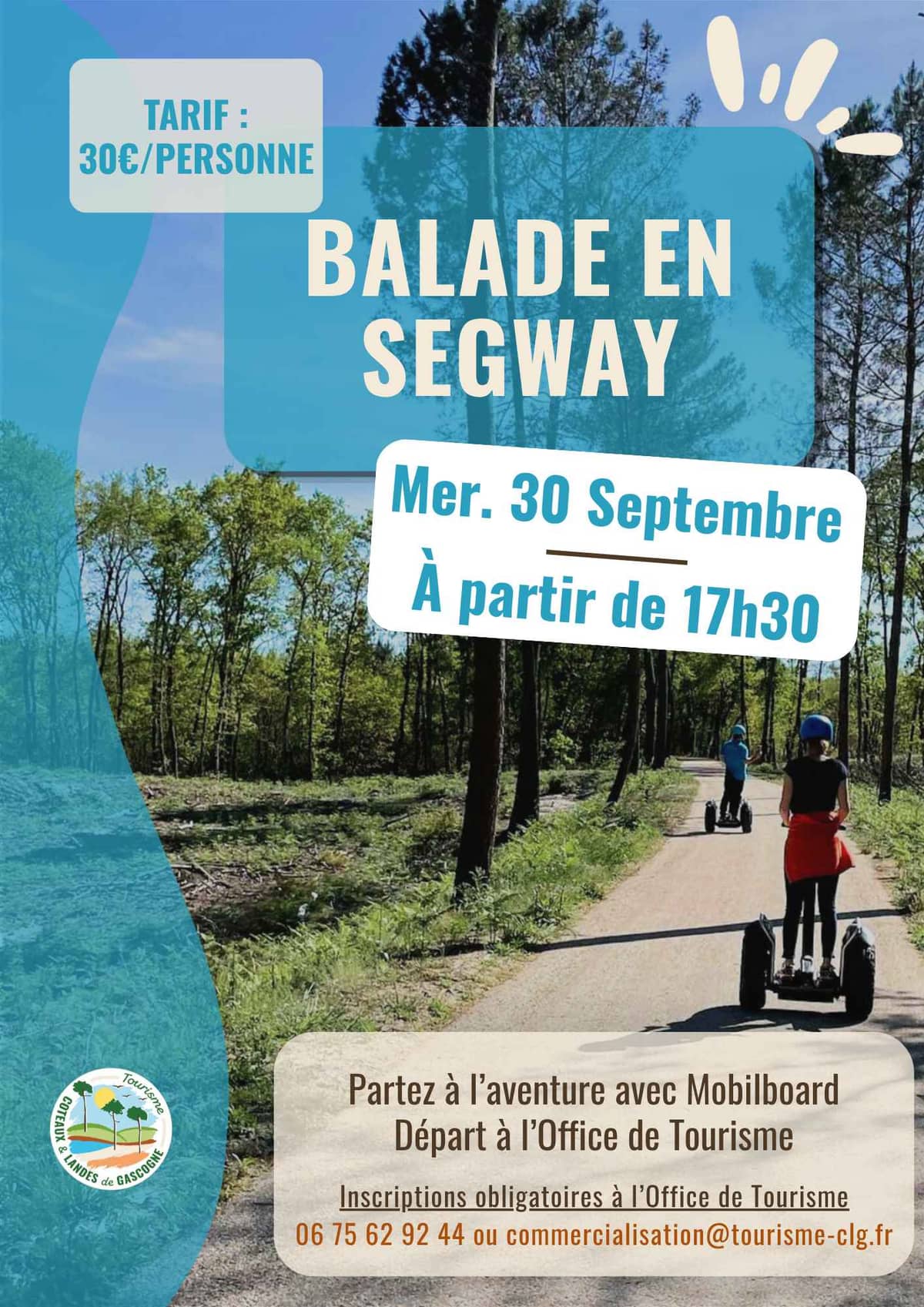 Illustration de l'événement : Balade en Segway