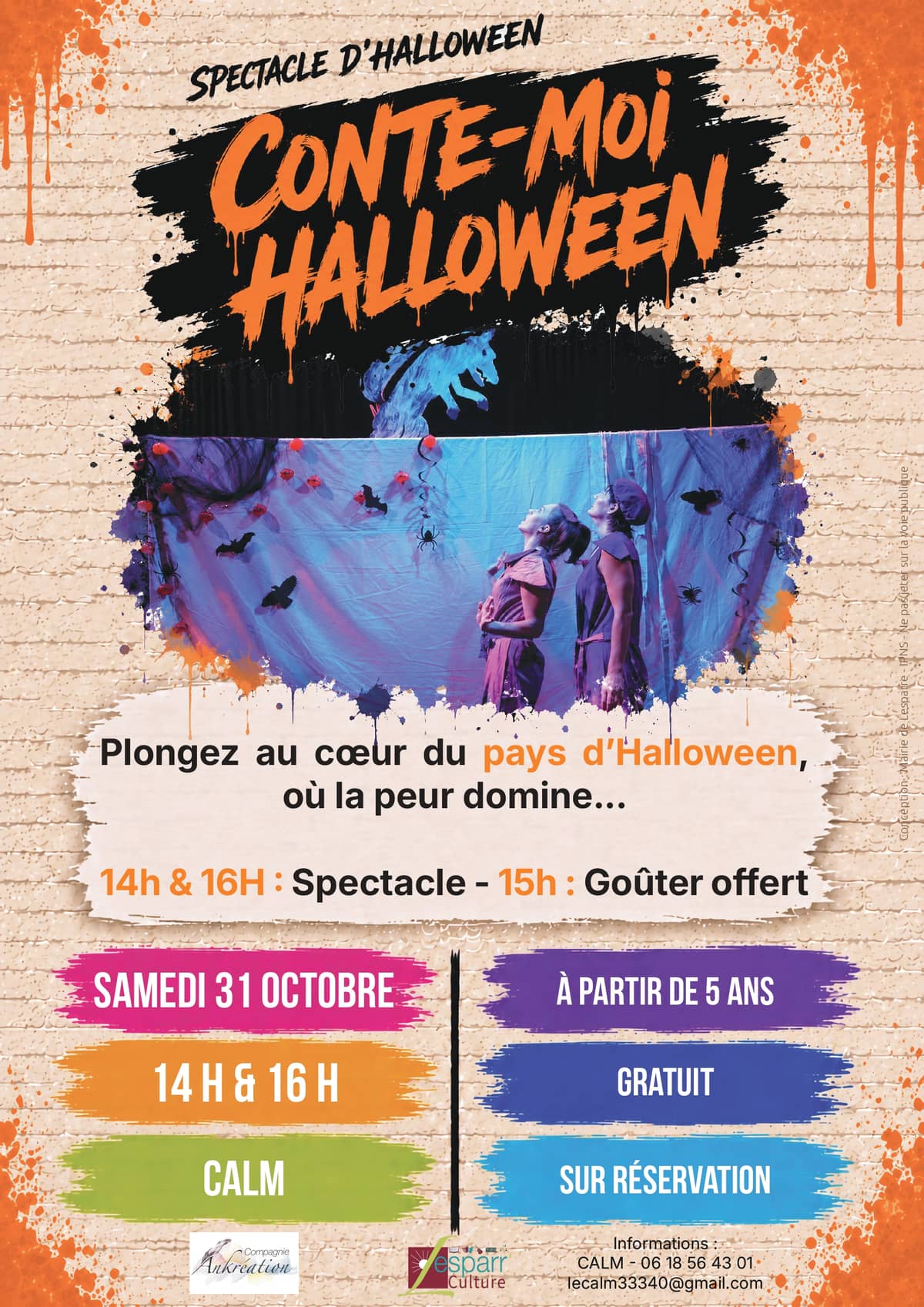 Illustration de l'événement : Halloween 2026 : "Conte-moi Halloween"