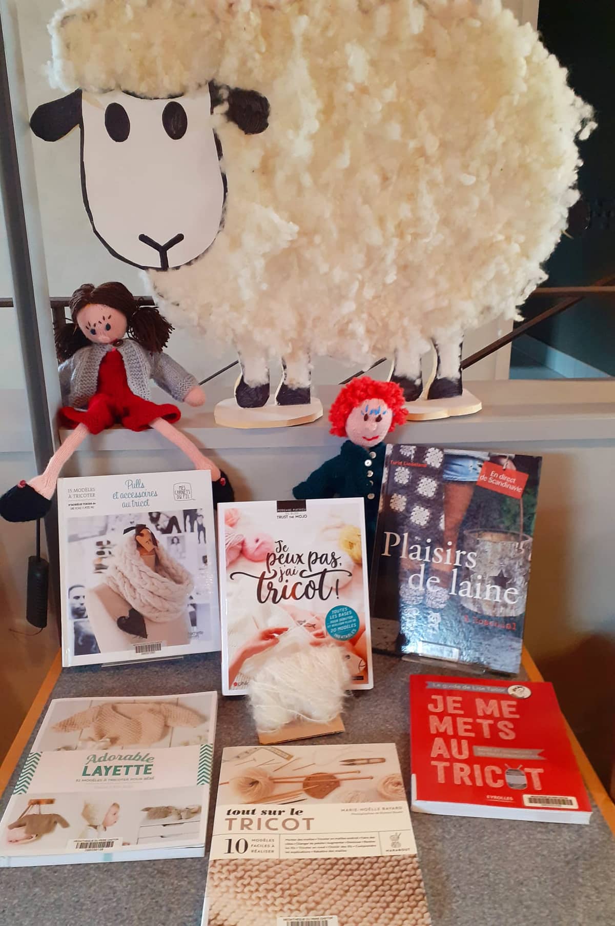 Illustration de l'événement : Café tricot, crochet, broderie à la Maison du Père Castor