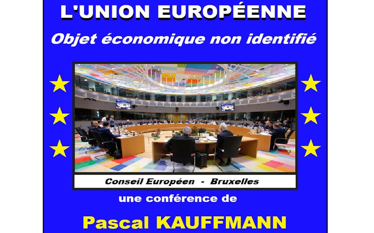 Illustration de l'événement : Conférence de l’UTL : L’Union Européenne, objet économique non identifié.
