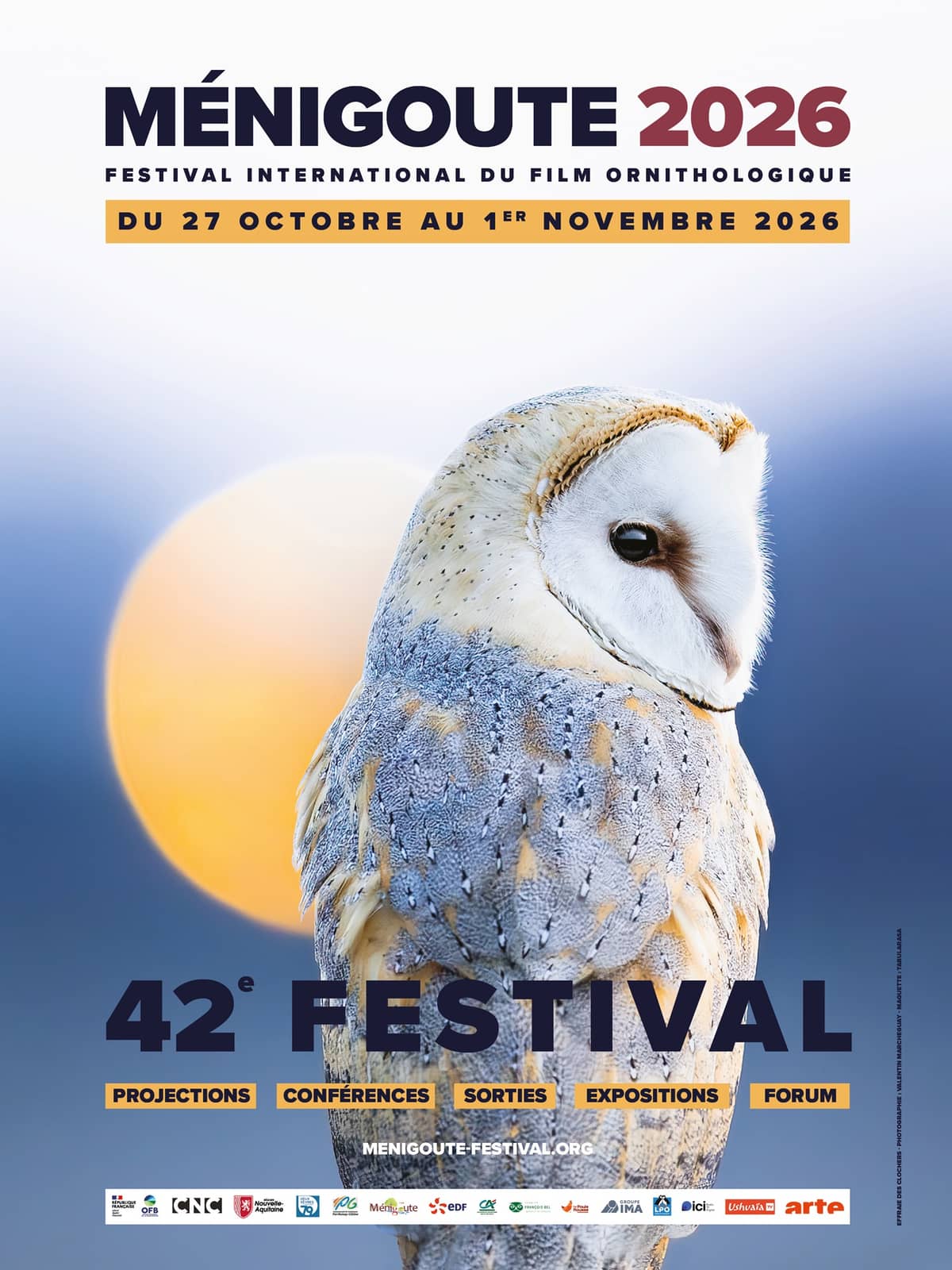 Illustration de l'événement : 42e Festival International du Film Ornithologique de Ménigoute