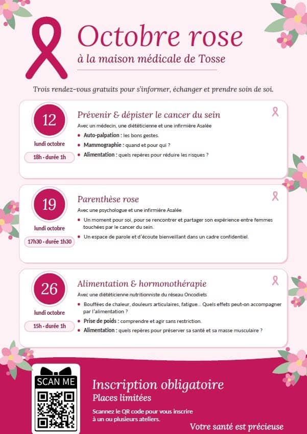 Illustration de l'événement : Octobre Rose à Tosse