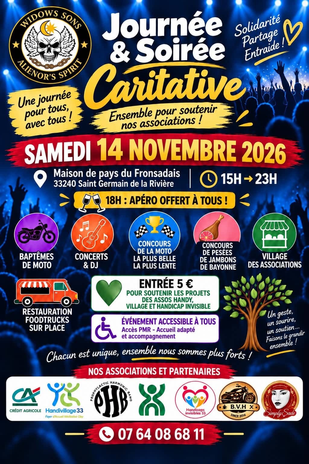 Illustration de l'événement : Journée et soirée caritative