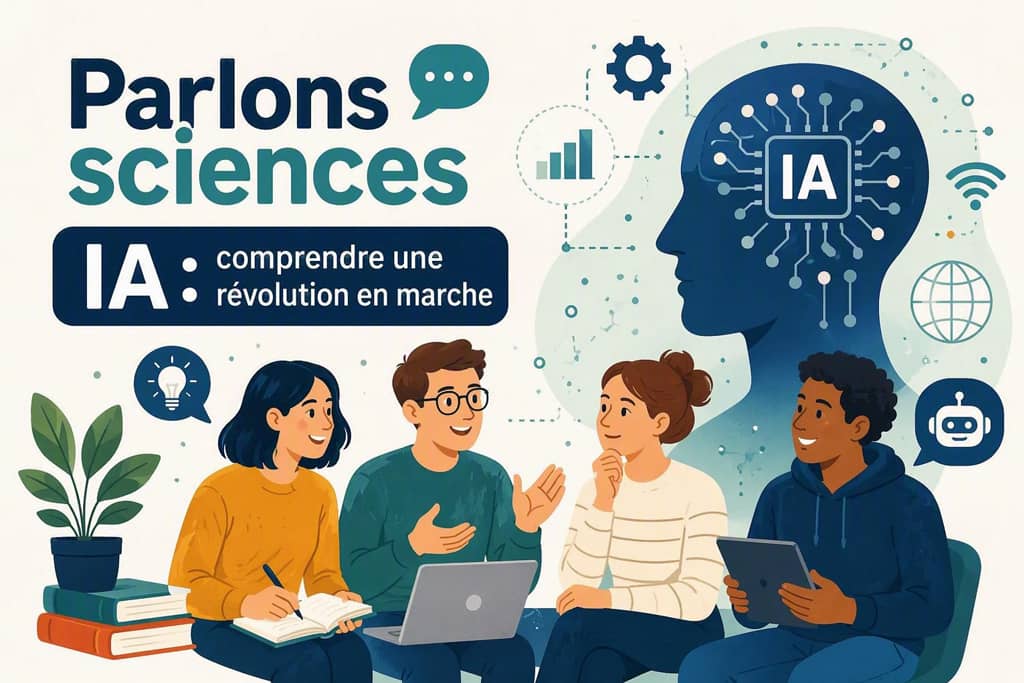 Illustration de l'événement : Parlons sciences – IA : comprendre une révolution en marche