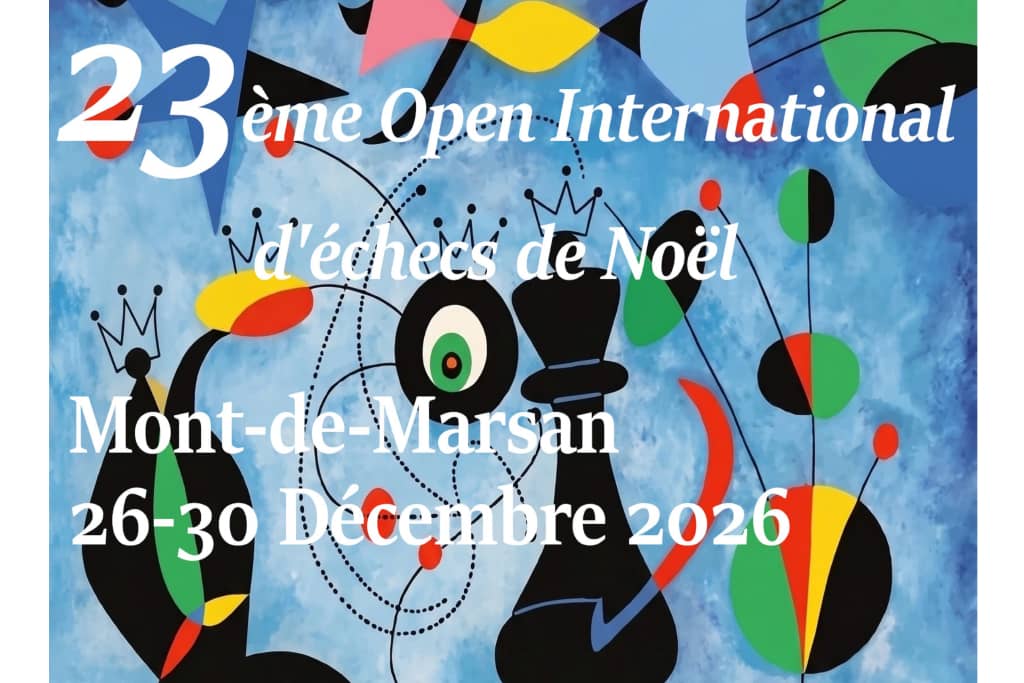 Illustration de l'événement : 23ème Open International d'échecs de Noël